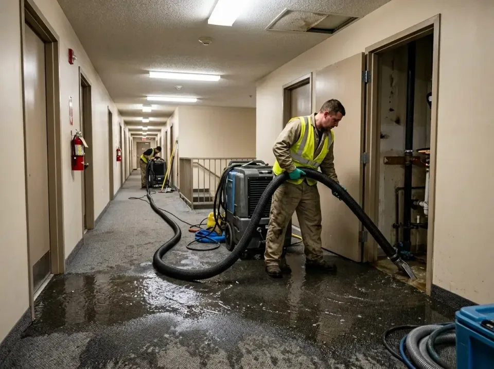 multi-unit-apartment-hallway-f-005 — frequently asked questions, Emergency Burst Pipe Water Extraction & Removal in Devola,…